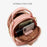 FOREVER YOUNG PL931-8 Women PU Leather Backpack Casual Small Dual Shoulder Bag - Pink - 3