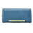 PIERRE LOUES PL728-18 Women Long Wallet PU Leather Clutch Bag Bi-fold Purse - Blue - 1