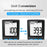 MESTEK CT02C 0-1500um Car Paint Coating Thickness Gauge USB Rechargeable Fe / Nfe Thickness Meter - 5