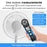 MESTEK AM10 Digital Anemometer Unit Switch Wind Speed Gauge Tester Meter - 4