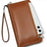PIERRE LOUES PL815-25 Women Long Wallet PU Leather Phone Storage Clutch Bag - Brown - 3