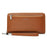 PIERRE LOUES PL815-25 Women Long Wallet PU Leather Phone Storage Clutch Bag - Brown - 4