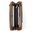 PIERRE LOUES PL815-25 Women Long Wallet PU Leather Phone Storage Clutch Bag - Brown - 5