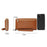 PIERRE LOUES PL815-25 Women Long Wallet PU Leather Phone Storage Clutch Bag - Brown - 6