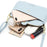 FOREVER YOUNG PL614-64 PU Leather Crossbody Bag Solid Color Women Shoulder Bag - Blue - 3