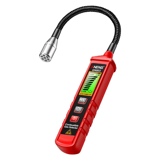 ANENG GN803 Combustible Gas Detector with Indicator Screen, Flexible Hose Methane Tester - 1