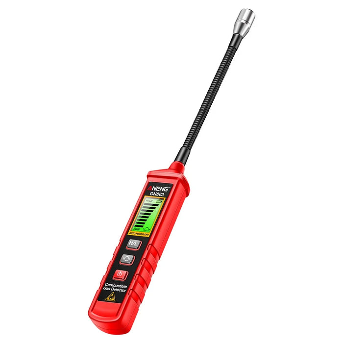 ANENG GN803 Combustible Gas Detector with Indicator Screen, Flexible Hose Methane Tester - 3