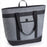 Large Capacity Insulated Lunch Tote Bag Picnic Single Shoulder Cooler Bag - Light Grey - 1
