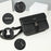 BAELLERRY N8926 Business Men Shoulder Bag Woven PU Leather Crossbody Bag - 5