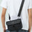 BAELLERRY N8926 Business Men Shoulder Bag Woven PU Leather Crossbody Bag - 7