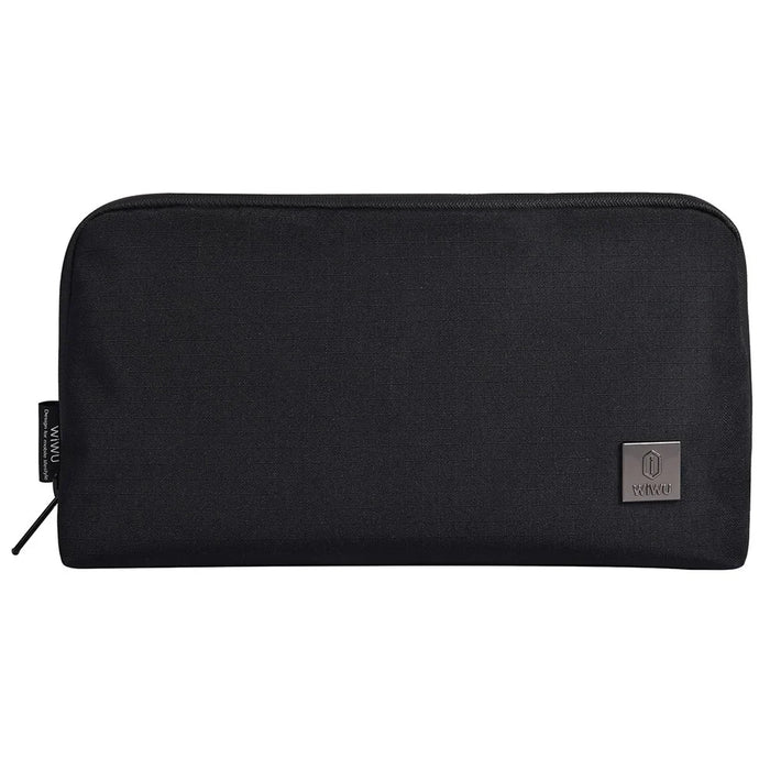 WIWU Alpha Waterproof Polyester Storage Bag Pouch for Pen. Cell Phone, Cable, Wall Charger - 1