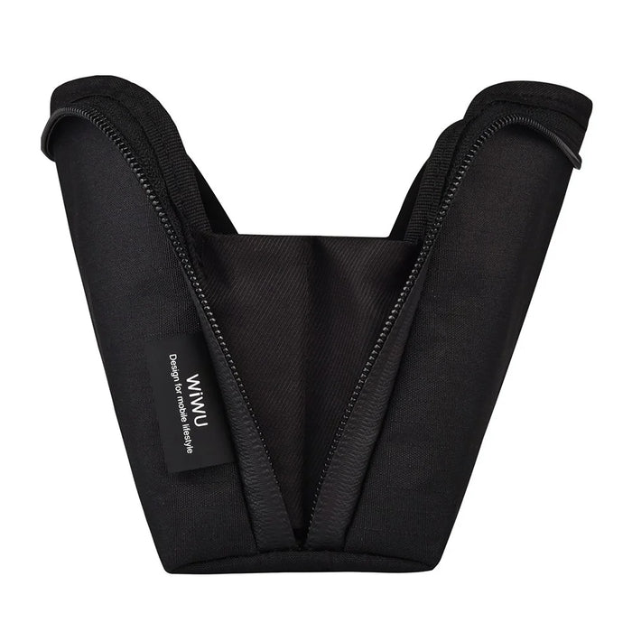 WIWU Alpha Waterproof Polyester Storage Bag Pouch for Pen. Cell Phone, Cable, Wall Charger - 3