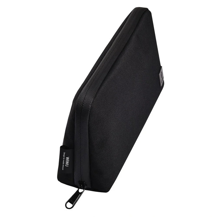 WIWU Alpha Waterproof Polyester Storage Bag Pouch for Pen. Cell Phone, Cable, Wall Charger - 4