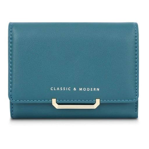 TAILIAN T2616-002 Girls Wallet PU Leather Card Storage Holder Pouch for Women - Green - 1