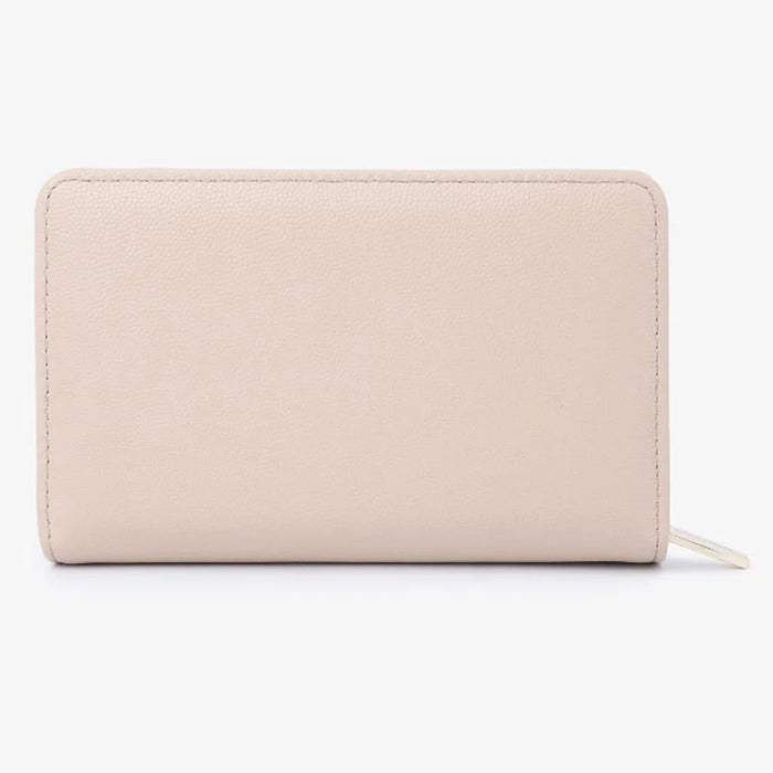 TAILIAN T2711-006 Pearl Decor Stylish Women Wallet PU Leather Zipper Pocket Purse - Blue - 6