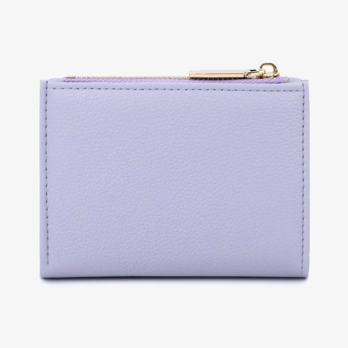 TAILIAN T2051-006 Litchi Texture PU Leather Women Short Wallet Folding Purse - Purple - 5