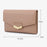 TAILIAN T6223-034 Short Wallet Soft Leather Trifold Purse with Zipper Coin Pocket - Red - 7