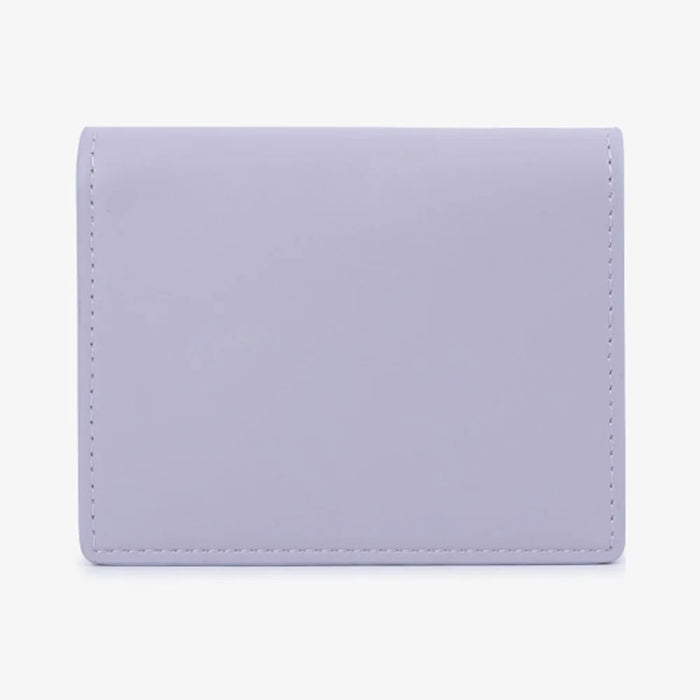 TAILIAN TB142-002 Women Wallet Solid Color PU Leather Small Coin Purse - Purple - 3
