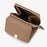 TAILIAN T6111-003 Women Short Wallet Simple PU Leather Folding Purse - Wine Red - 4