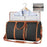 APJ990 Travel Luggage Bag Foldable PU Leather Tote Bag Large Capacity Crossbody Bag - Black - 1