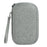 Digital Accessories Bag EVA+Polyester Data Cable Power Bank Mouse Carrying Case - Dark Grey - 1