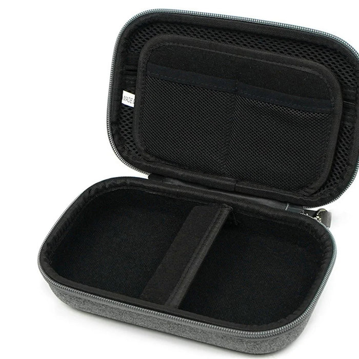 Digital Accessories Bag EVA+Polyester Data Cable Power Bank Mouse Carrying Case - Dark Grey - 2