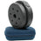Digital Accessories Bag EVA+Polyester Data Cable Power Bank Mouse Carrying Case - Dark Grey - 6
