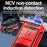 ANENG SZ02 Digital Multimeter Auto Range Handheld Ammeter with Flashlight - Red - 3