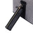 Litchi Texture Cowhide Leather Pencil Case Zipper Stationery Storage Pouch - Sapphire - 3