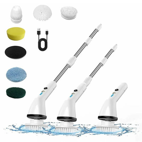 S1 Multifunction Household Wireless Electric Cleaning Brush with Detachable Handle - 1