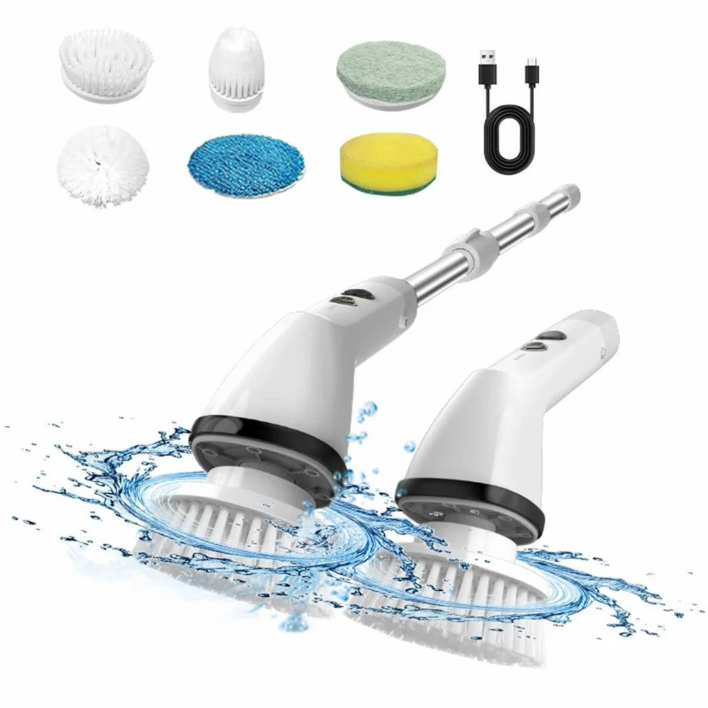 S1 Multifunction Household Wireless Electric Cleaning Brush with Detachable Handle - 2