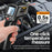 ANENG TH201 Handheld Thermometer LCD Digital IR Laser Sensor Temperature Tester - Black - 6