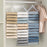 9-Shelf Hanging Wardrobe Storage Organizer Closet PVC Hanging Shelves - White - 2