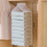 9-Shelf Hanging Wardrobe Storage Organizer Closet PVC Hanging Shelves - White - 6