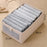Size L Storage Box Oxford Cloth Foldable Clothes Organizer with Clear Window - Beige - 5