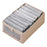 Size M Clothes Storage Box Organizer with Clear Window for Wardrobe Closet - Beige - 1