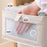 Size M Clothes Storage Box Organizer with Clear Window for Wardrobe Closet - Beige - 2