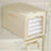 53L Oxford Cloth Steel Frame Storage Box Closet Organizer with Clear Window - Khaki - 7
