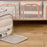31L Closet Clothes Storage Box Transparent PVC Metal Frame Storage Bag Organizer - Grey - 2