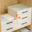 14 Cells Oxford Cloth Organizer Bin Closet Drawer Underwear Socks Storage Box - Beige - 2