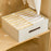 14 Cells Oxford Cloth Organizer Bin Closet Drawer Underwear Socks Storage Box - Beige - 4