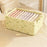JJTZ 30 x 24 x 17cm Daisy Pattern Folding Clothes Storage Box Closet Organizer Bin - Yellow - 6