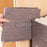 30L Imitation Linen Storage Box Washable Foldable Wardrobe Organizer - Grey - 2
