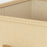 42L Collapsible Washable Storage Box Imitation Linen Organizer for Clothes Bedding - Beige - 6