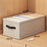 12 Grids Wardrobe Storage Organizer Foldable Closet Clothes Storage Box - Beige - 5