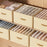 Size M Storage Box Drawer Organizer with Handle for Wardrobe Closet Clothes - Grey - 2