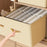 Size M Storage Box Drawer Organizer with Handle for Wardrobe Closet Clothes - Grey - 6