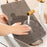 Home 26L Organizer Bag Foldable Metal+Cloth Storage Box for Clothes, Blankets - Grey - 5