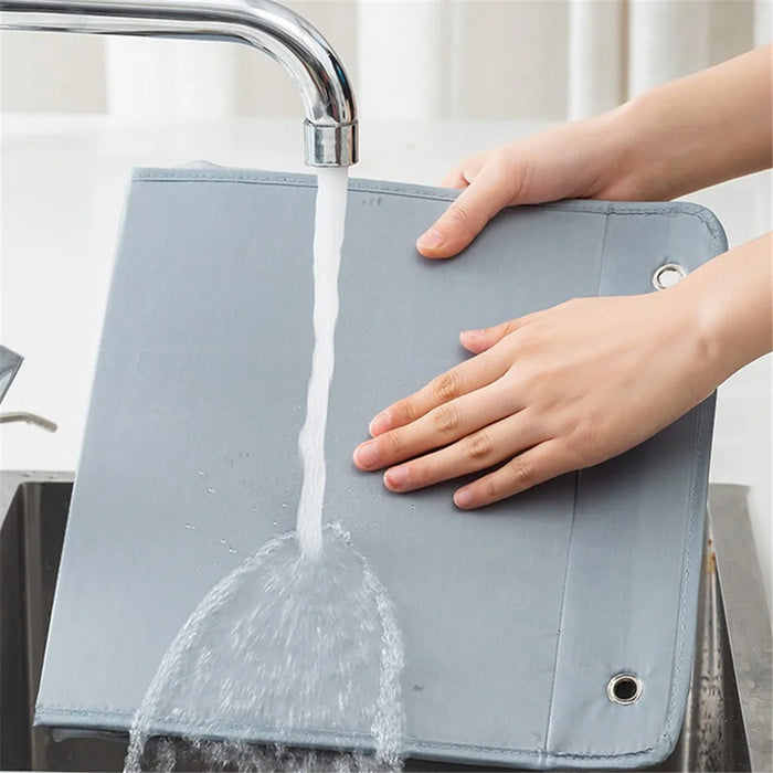 Wardrobe Bras Hanging Organizer Oxford Cloth Underwear Storage Bag - Grey - 3