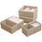 6Pcs / Set Cabinet Non-Woven Fabric Storage Box for Underwear Socks, XS+S+M - Beige - 1